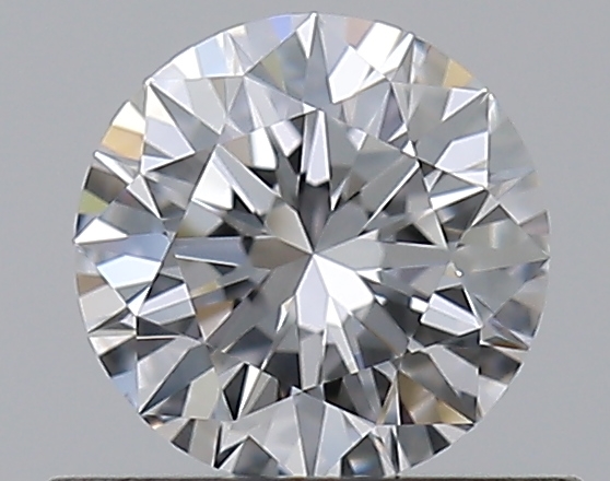 0.51 CaratD-VVS1 EX Cut Round Diamond
