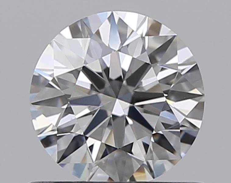 0.58 CaratF-VS1 EX Cut Round Diamond