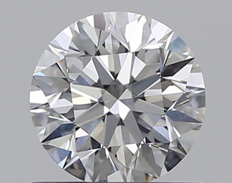 0.59 CaratD-VVS2 EX Cut Round Diamond