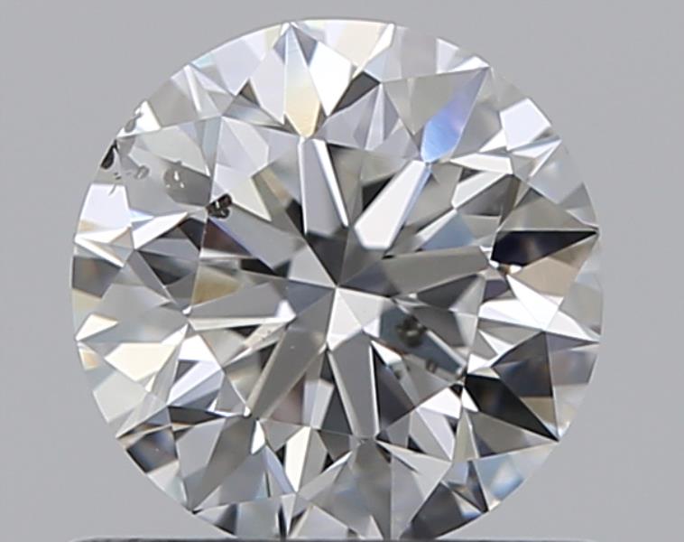 0.59 CaratE-SI2 EX Cut Round Diamond