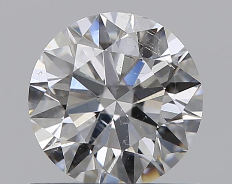 0.56 CaratF-SI2 EX Cut Round Diamond