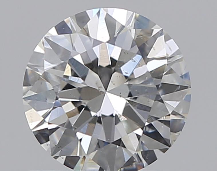 0.65 CaratG-SI2 EX Cut Round Diamond