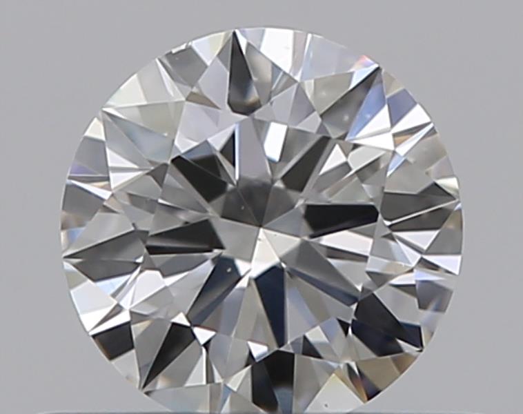 0.37 CaratF-VS2 EX Cut Round Diamond