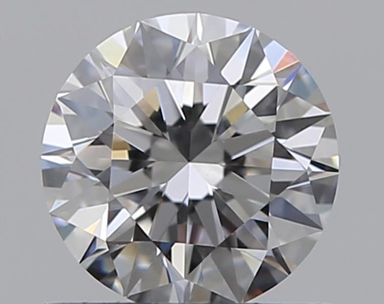 0.59 CaratF-VS1 EX Cut Round Diamond