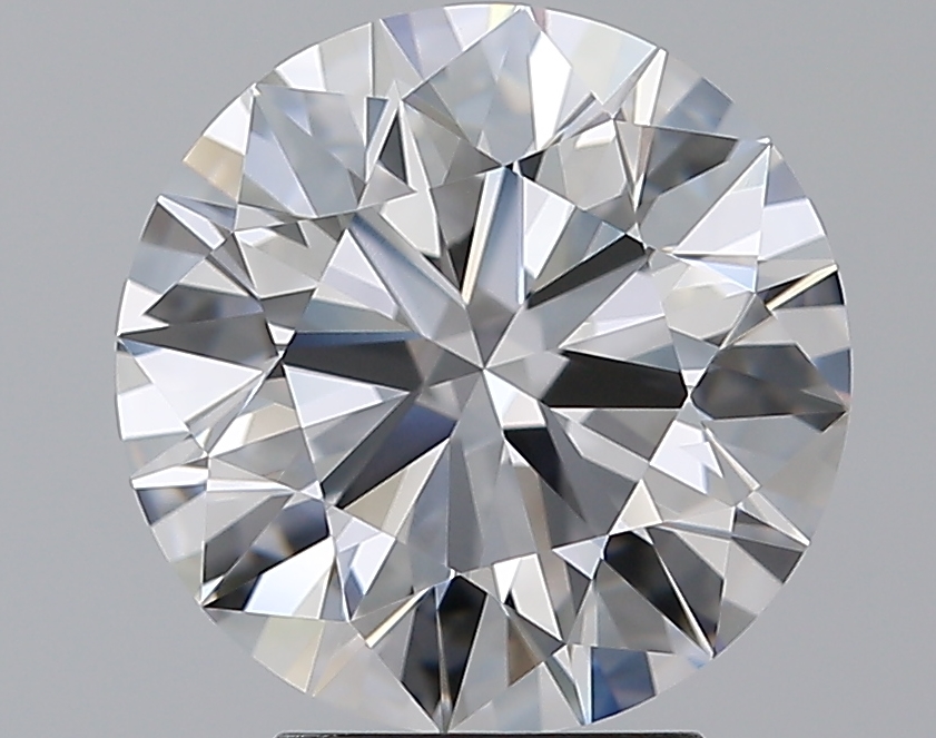 3.76 CaratD-FL EX Cut Round Diamond