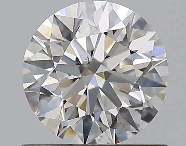 0.73 CaratF-VS2 EX Cut Round Diamond