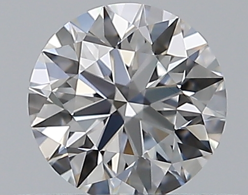 0.37 CaratE-VVS1 EX Cut Round Diamond