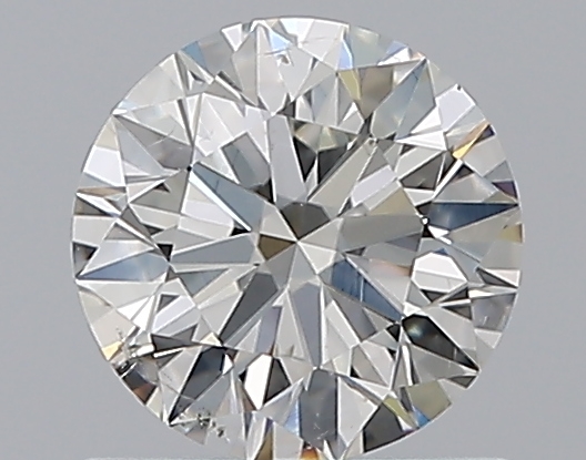 0.9 CaratJ-SI2 EX Cut Round Diamond
