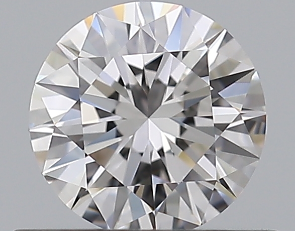 0.5 CaratD-VVS1 EX Cut Round Diamond
