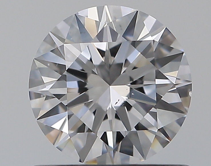 0.75 CaratE-VS2 EX Cut Round Diamond