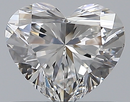 0.51 CaratF-IF - Cut Heart Diamond