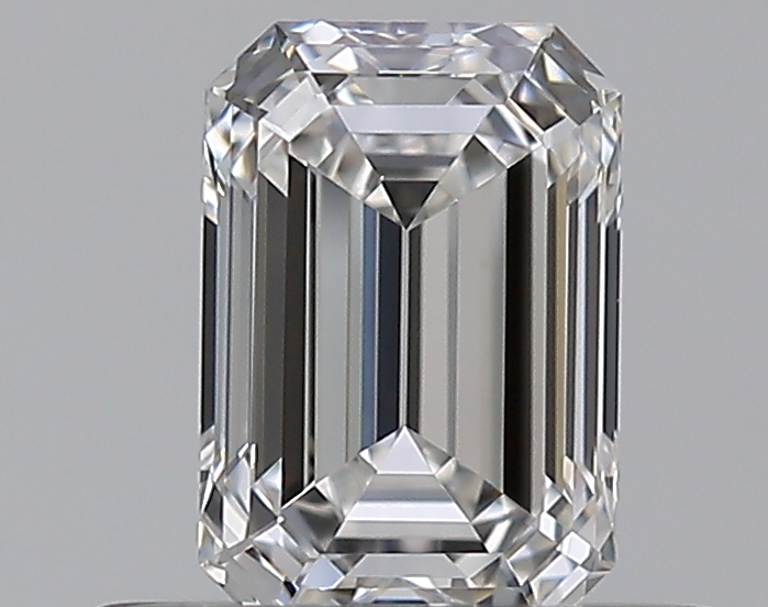 0.53 CaratF-VS1 - Cut Emerald Diamond