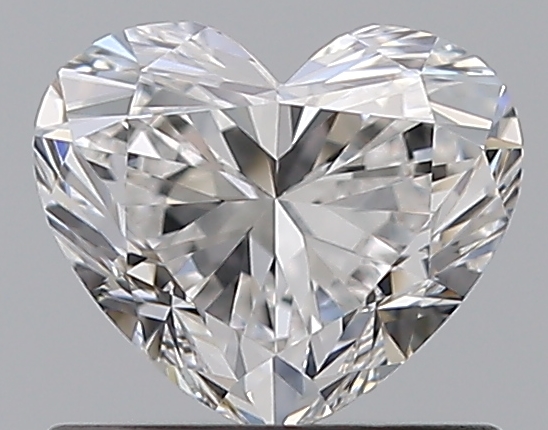0.63 CaratE-VVS1 - Cut Heart Diamond