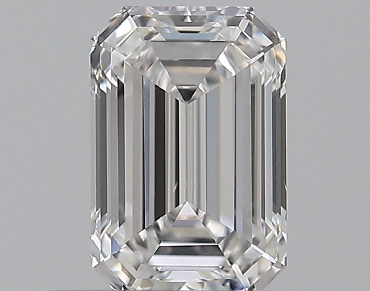 0.52 CaratF-VS1 - Cut Emerald Diamond