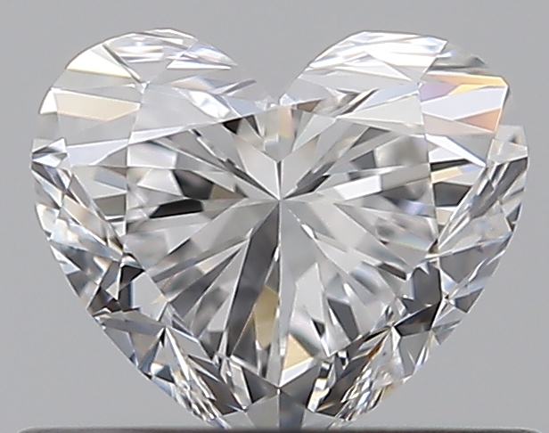 0.52 CaratD-IF - Cut Heart Diamond