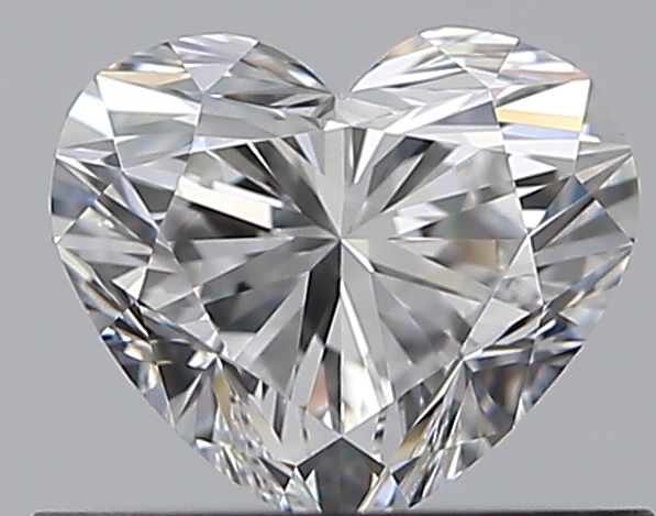 0.53 CaratF-VVS2 - Cut Heart Diamond