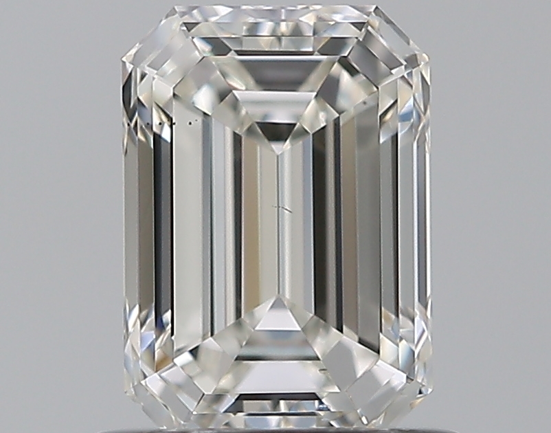 0.8 CaratH-VS2 - Cut Emerald Diamond