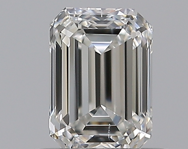 0.59 CaratH-SI1 - Cut Emerald Diamond