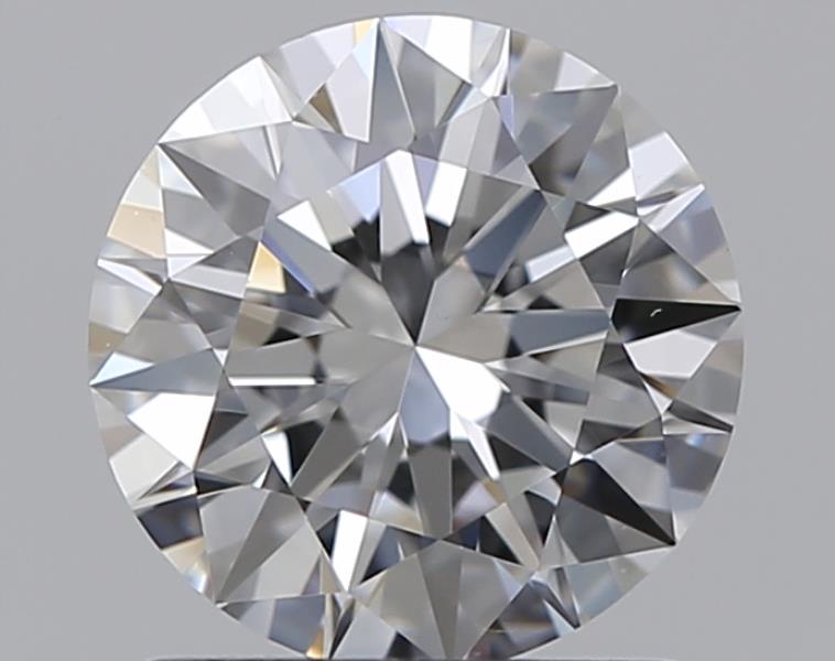 1 CaratD-VVS2 EX Cut Round Diamond
