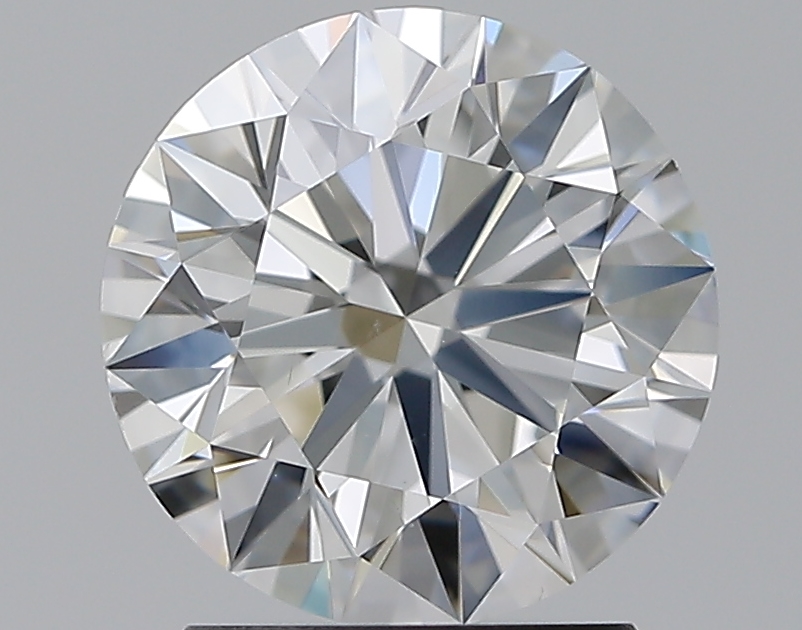 2.01 CaratG-VS2 EX Cut Round Diamond