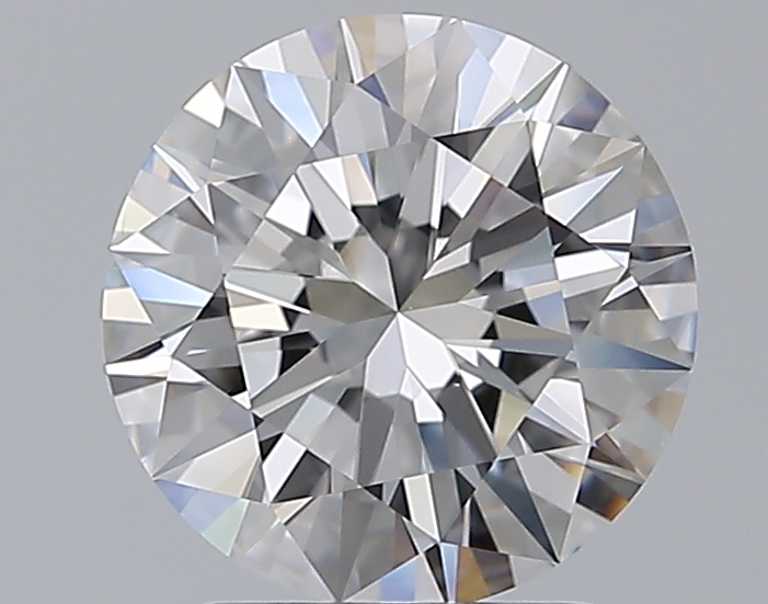 1.7 CaratE-IF EX Cut Round Diamond