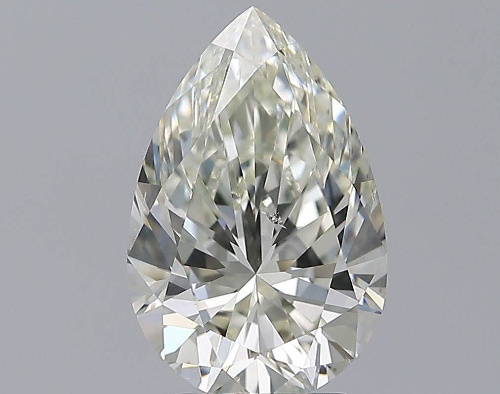2.71 CaratK-SI2 - Cut Pear Diamond