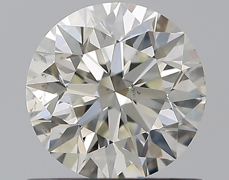 0.8 CaratJ-SI1 EX Cut Round Diamond