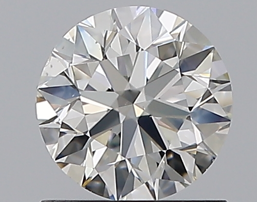 0.9 CaratI-VS2 EX Cut Round Diamond