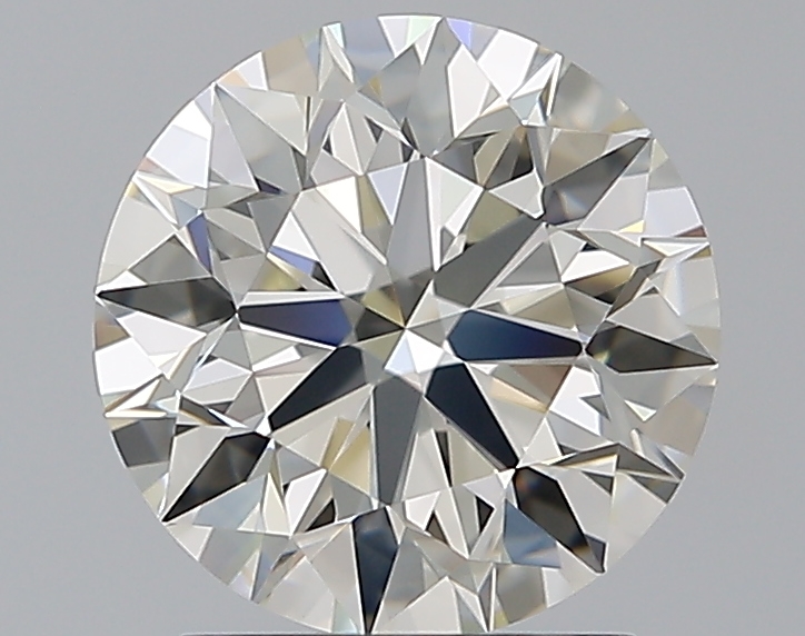 2 CaratK-VVS1 EX Cut Round Diamond