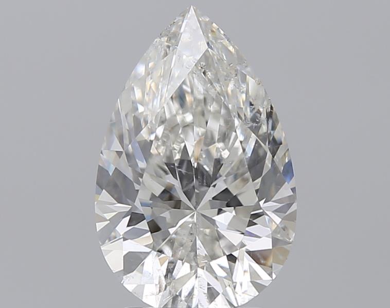 2.51 CaratH-SI2 - Cut Pear Diamond