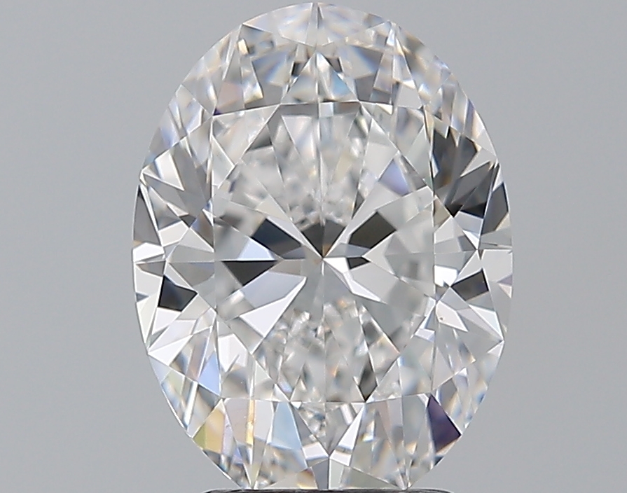 3 CaratD-SI1 - Cut Oval Diamond