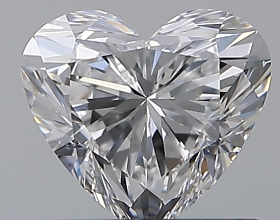 0.72 CaratD-VVS1 - Cut Heart Diamond