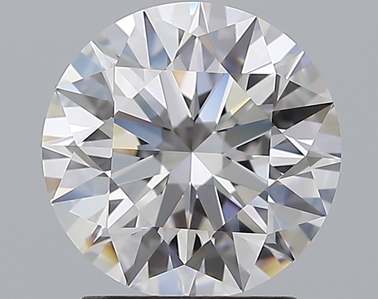 2.01 CaratE-VVS1 EX Cut Round Diamond