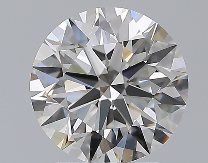 2 CaratG-VS1 EX Cut Round Diamond