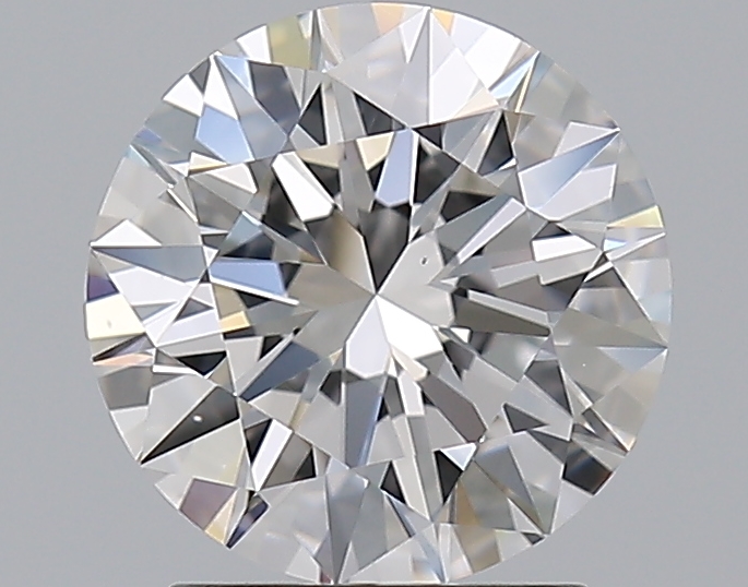 2.01 CaratD-VS1 EX Cut Round Diamond