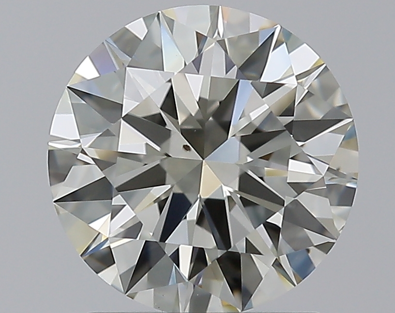 1.7 CaratL-SI1 EX Cut Round Diamond