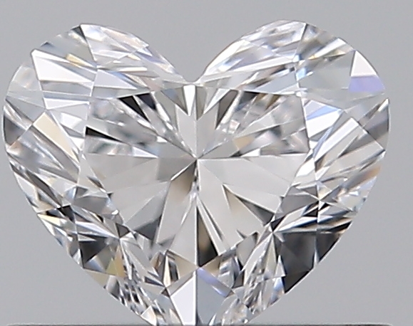 0.55 CaratD-VVS2 - Cut Heart Diamond