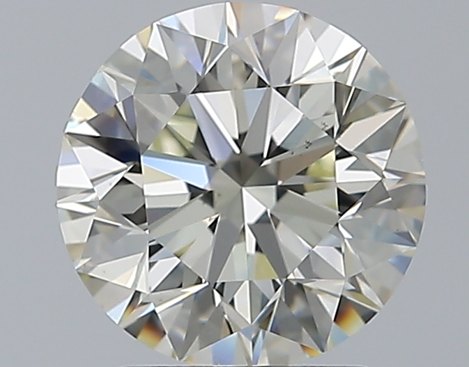 2.01 CaratL-VS2 EX Cut Round Diamond