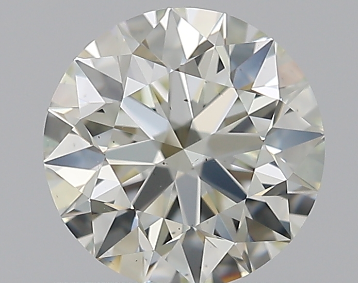 0.75 CaratL-VS2 EX Cut Round Diamond