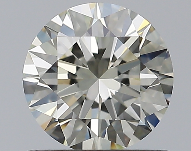 0.72 CaratL-VS1 EX Cut Round Diamond