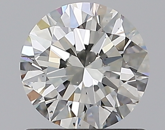 0.75 CaratJ-SI1 EX Cut Round Diamond
