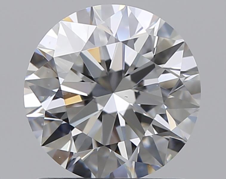 1 CaratE-VS2 EX Cut Round Diamond