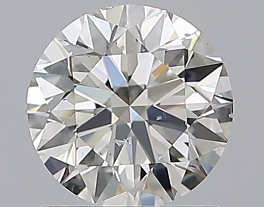 0.9 CaratJ-SI1 EX Cut Round Diamond