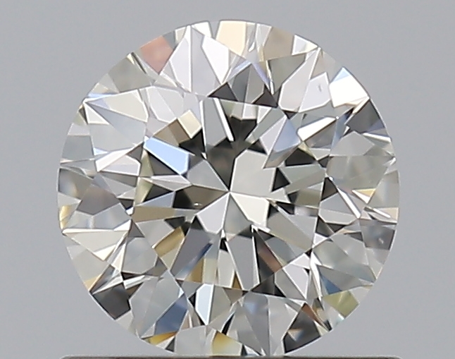0.75 CaratJ-VS1 EX Cut Round Diamond
