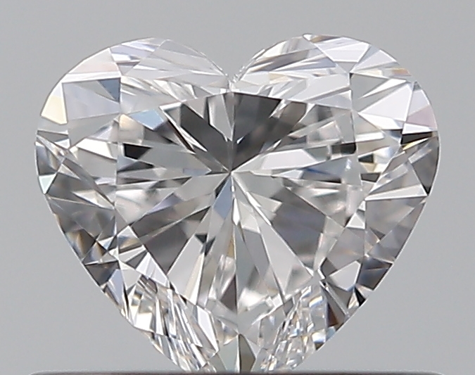 0.51 CaratD-VVS2 - Cut Heart Diamond
