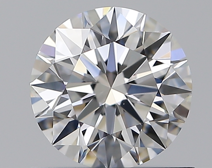 0.72 CaratF-IF EX Cut Round Diamond