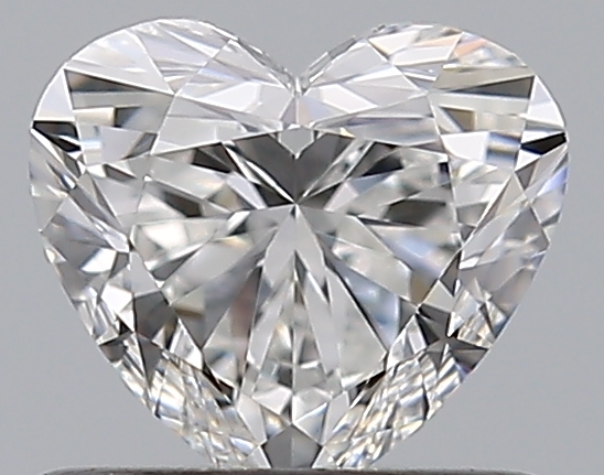 0.56 CaratF-IF - Cut Heart Diamond