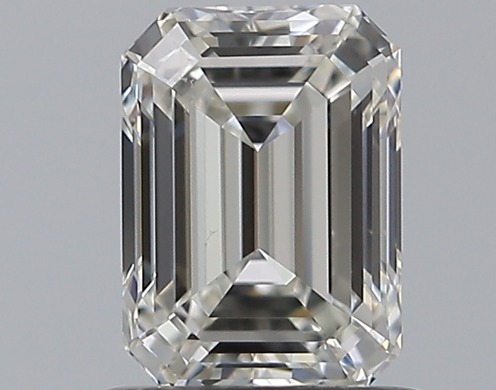 0.9 CaratI-VS2 - Cut Emerald Diamond