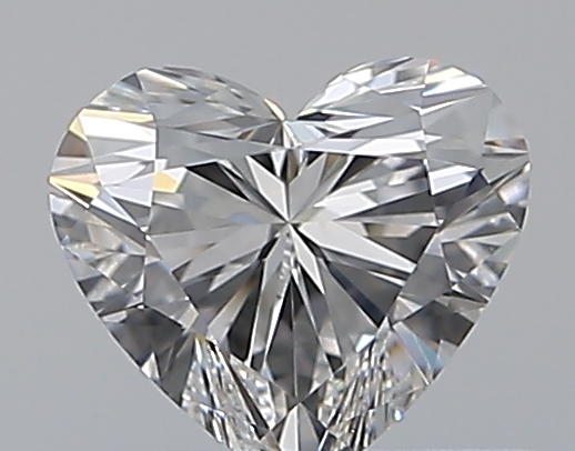 0.5 CaratF-VVS2 - Cut Heart Diamond