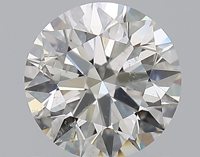 0.9 CaratJ-SI2 EX Cut Round Diamond